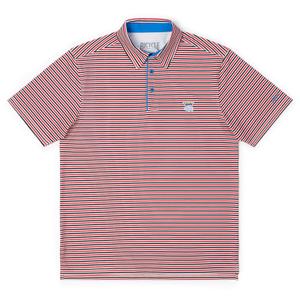 RSVLTS Royal Mischief All-Day Polo in Red — front view