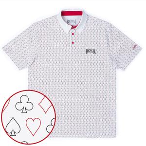 RSVLTS Suit Yourself All-Day Polo in White — front view