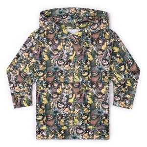 RSVLTS The Wild Rumpus Preschool Performance Hoodie in Multicolor — front view