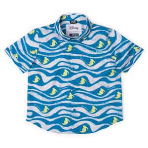 RSVLTS Beaks & Breakers Preschool KUNUFLEX Short Sleeve Shirt in Blue — front view