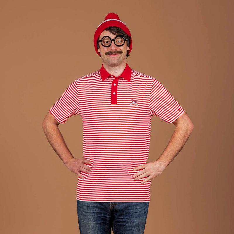 RSVLTS The Waldo All-Day Polo in Red — detail 2