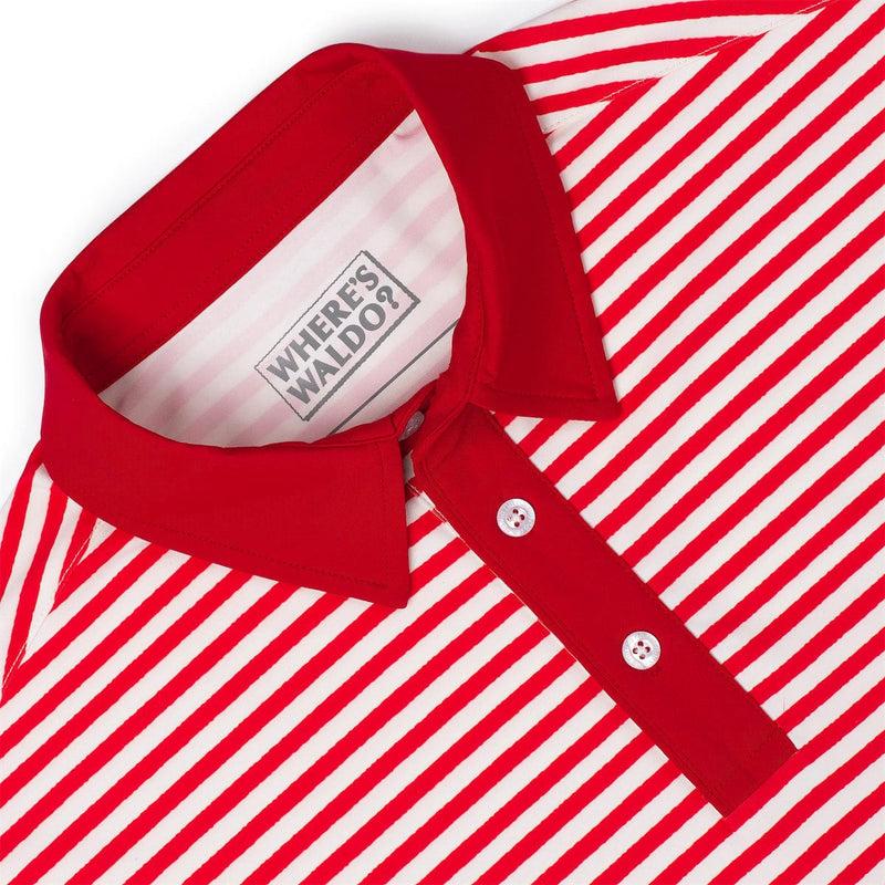 RSVLTS The Waldo All-Day Polo in Red — detail 5