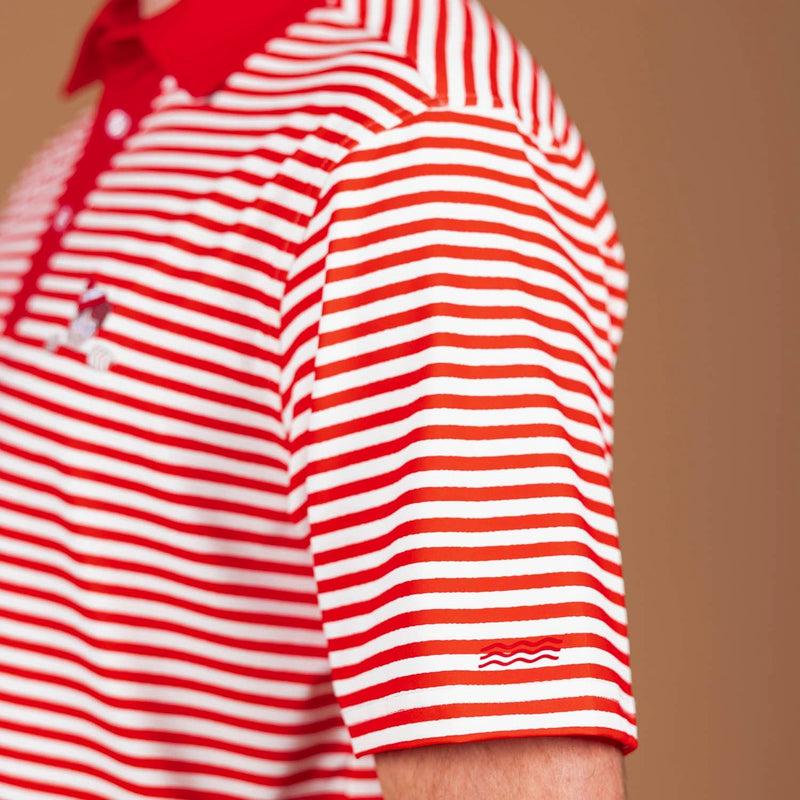 RSVLTS The Waldo All-Day Polo in Red — detail 6
