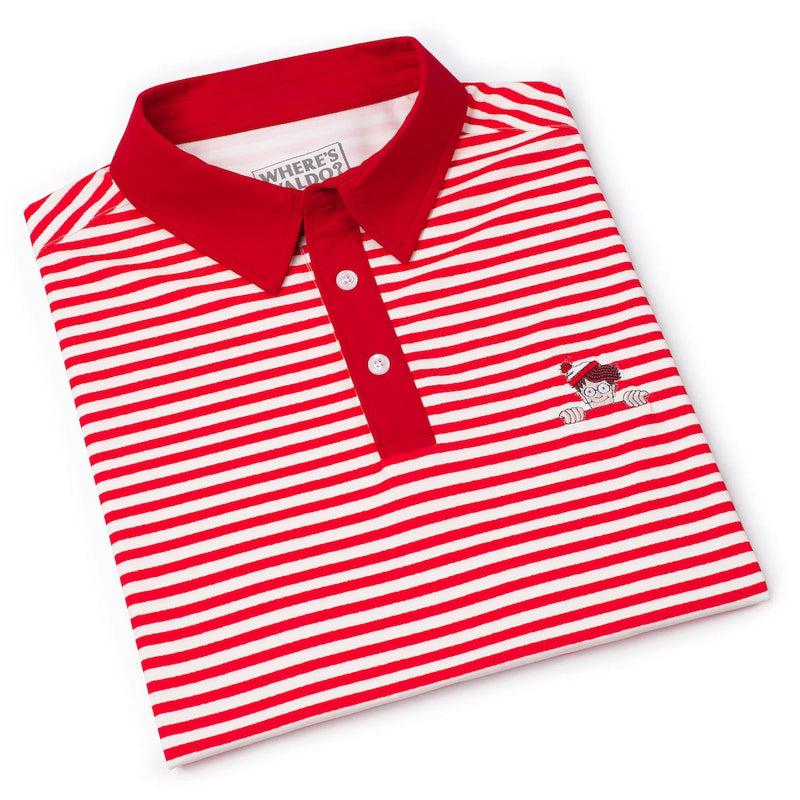 RSVLTS The Waldo All-Day Polo in Red — detail 8