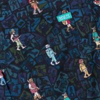 RSVLTS When's Waldo? Women's KUNUFLEX Short Sleeve Shirt in Blue — detail 4