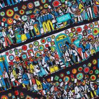 RSVLTS The Corridors of Time Women's KUNUFLEX Short Sleeve Shirt in Multicolor — detail 4
