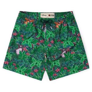 RSVLTS Baloo and the Crew Hybrid Shorts in Green — front view