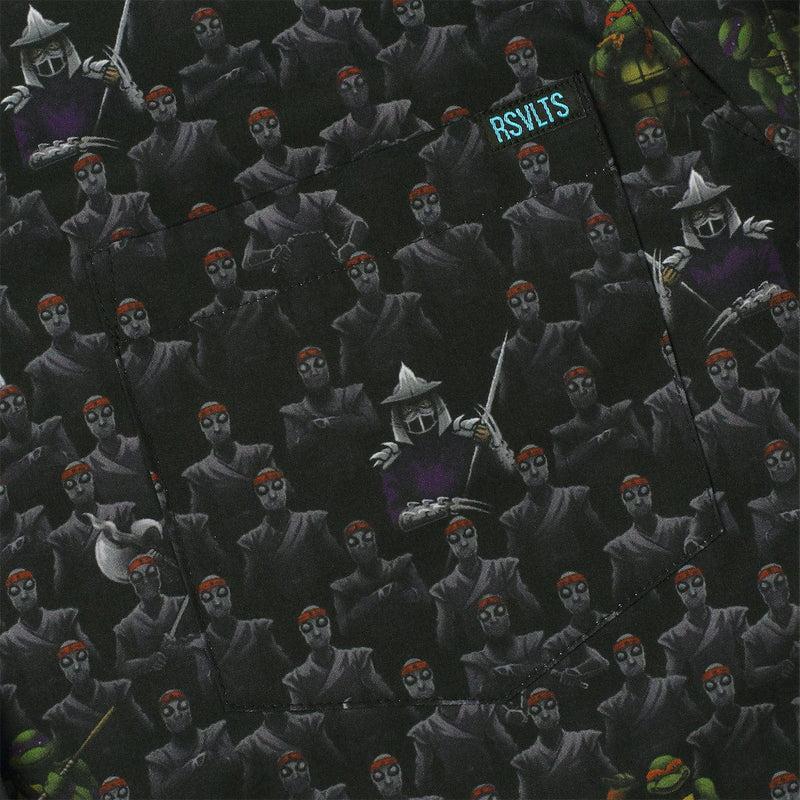 RSVLTS Fear the Foot KUNUFLEX Short Sleeve Shirt in Black — detail 2