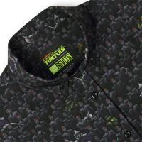 RSVLTS Fear the Foot KUNUFLEX Short Sleeve Shirt in Black — detail 4