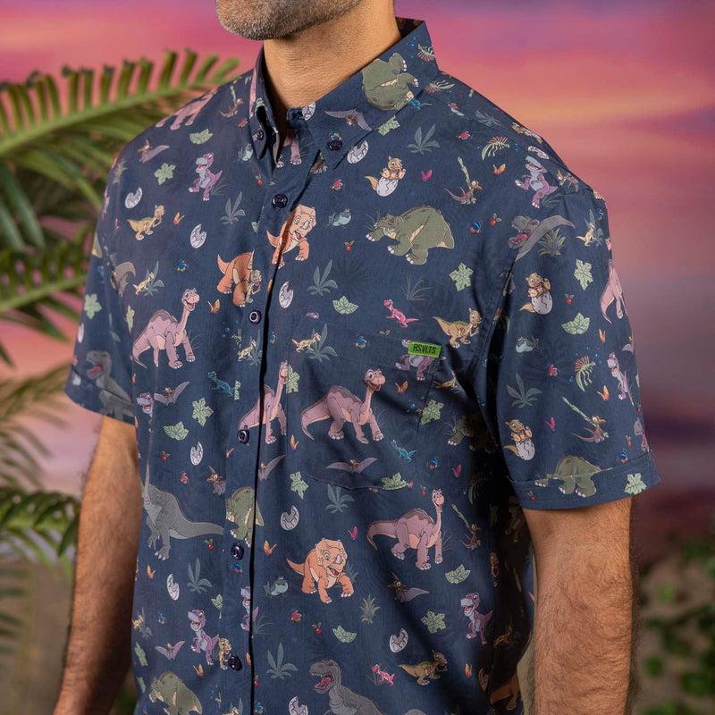 RSVLTS Prehistoric Pals KUNUFLEX Short Sleeve Shirt — detail 2