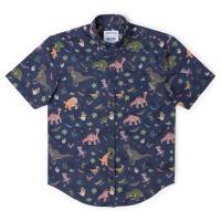 RSVLTS Prehistoric Pals KUNUFLEX Short Sleeve Shirt — detail 3