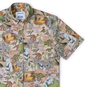 RSVLTS Dino Discovery KUNUFLEX Short Sleeve Shirt — front view