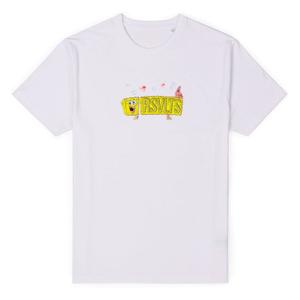 RSVLTS RSVLTS Sponge Crewneck Tee in White — front view