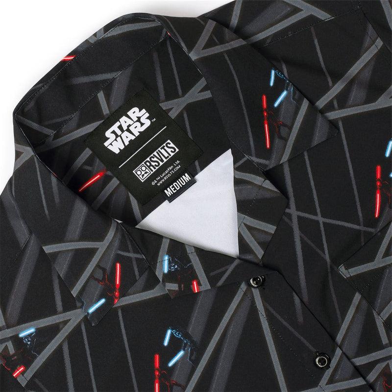RSVLTS The Fall of Mandalore Women's KUNUFLEX Short Sleeve Shirt in Black — detail 3
