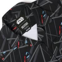 RSVLTS The Fall of Mandalore Women's KUNUFLEX Short Sleeve Shirt in Black — detail 3