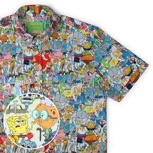 RSVLTS Welcome to Bikini Bottom KUNUFLEX Short Sleeve Shirt — front view