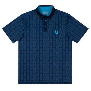 RSVLTS Frozen Assets All-Day Polo in Blue — front view