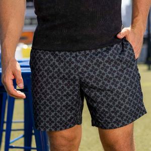 RSVLTS Monte Carlo (After Dark) Bamboo Resort Shorts — front view
