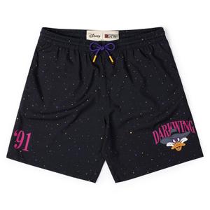 RSVLTS Let's Get Dangerous! Hybrid Shorts in Black — front view