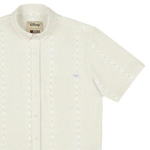 RSVLTS Boardwalk Mickeys Stretch Seersucker Short Sleeve Shirt — front view