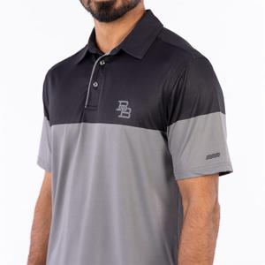 RSVLTS The Ace All-Day Polo in Black — front view