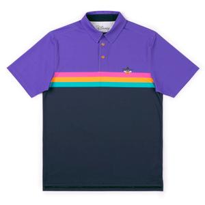 RSVLTS The Masked Mallard All-Day Polo in Black — front view