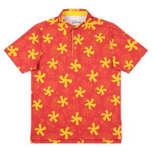 RSVLTS The Dale All-Day Polo in Orange — front view