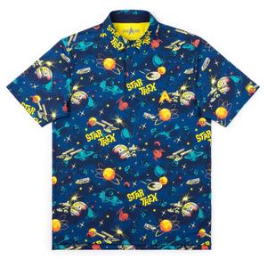 RSVLTS Retro Quadrant All-Day Polo — front view