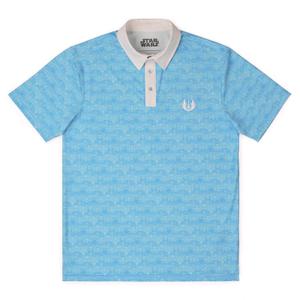 RSVLTS The Light All-Day Polo in Blue — front view