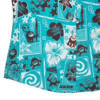 RSVLTS Fear the Kakamora Women's KUNUFLEX Short Sleeve Shirt in Blue — detail 7