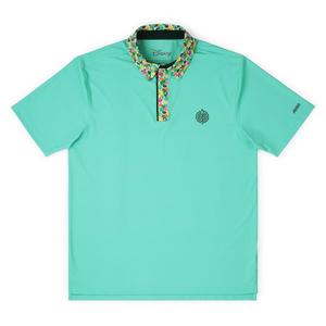 RSVLTS Know Who You Are All-Day Polo in Blue — front view