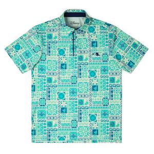 RSVLTS Destined for Adventure All-Day Polo in Blue — front view
