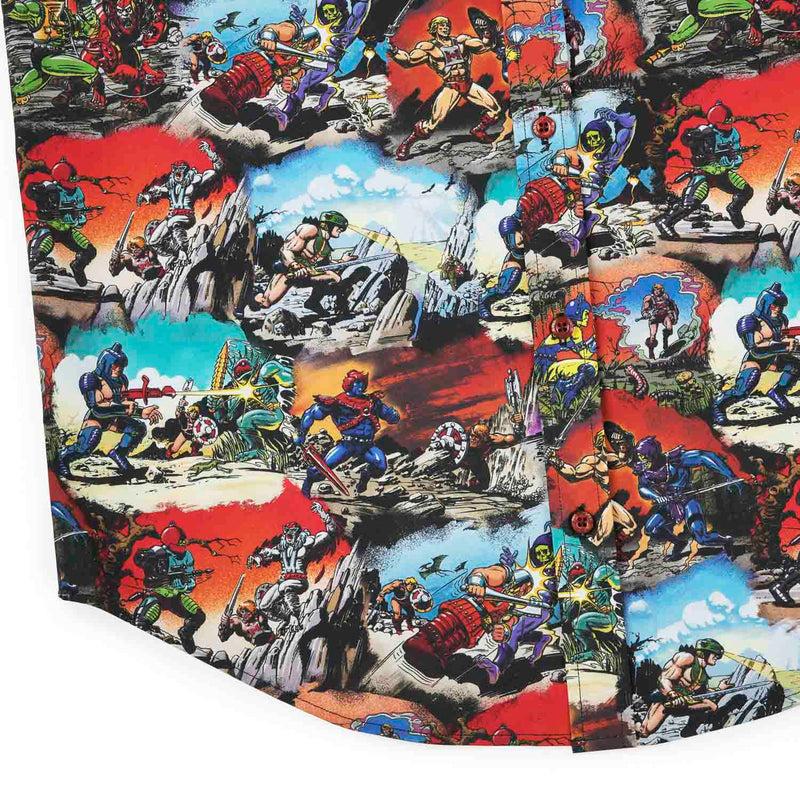 RSVLTS Panels of Power KUNUFLEX Short Sleeve Shirt in Multicolor — detail 7