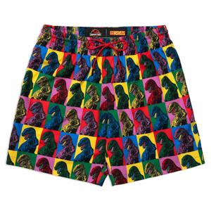 RSVLTS Jurassic Pop Hybrid Shorts — front view
