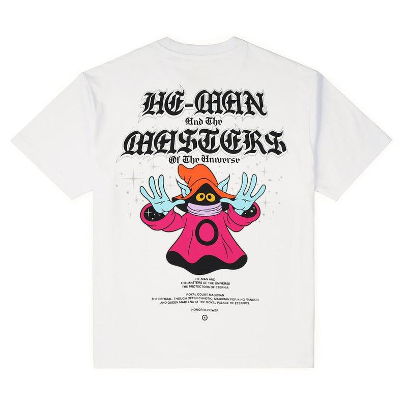 RSVLTS Protectors of Eternia Vintage Crewneck Tee in White — detail 5