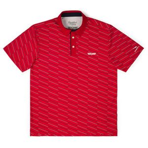 RSVLTS The Goose All-Day Polo in Red — front view