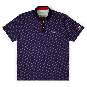 RSVLTS The Maverick All-Day Polo in Blue — front view