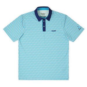 RSVLTS The Iceman All-Day Polo in Blue — front view