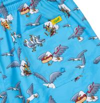 RSVLTS Beach Bandits Hybrid Shorts in Blue — detail 3