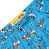 RSVLTS Beach Bandits Hybrid Shorts in Blue — detail 4