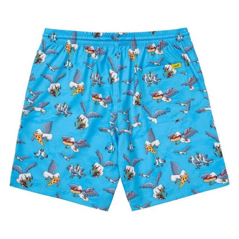 RSVLTS Beach Bandits Hybrid Shorts in Blue — detail 5