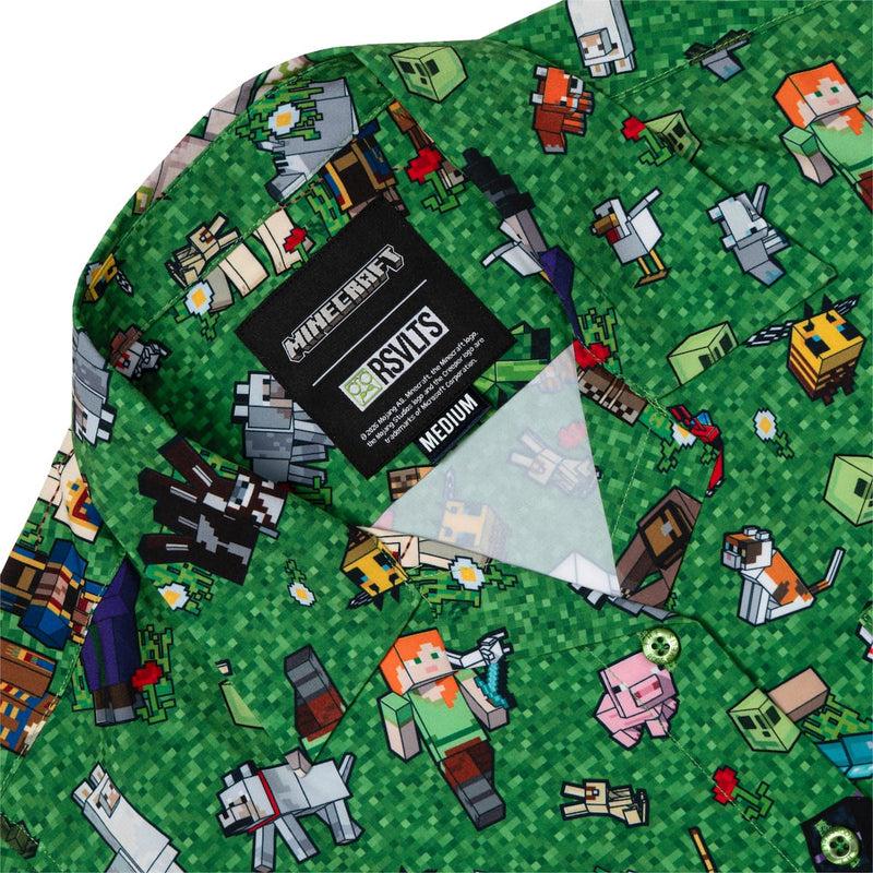 RSVLTS Overworld Odyssey Women's KUNUFLEX Short Sleeve Shirt in Green — detail 6