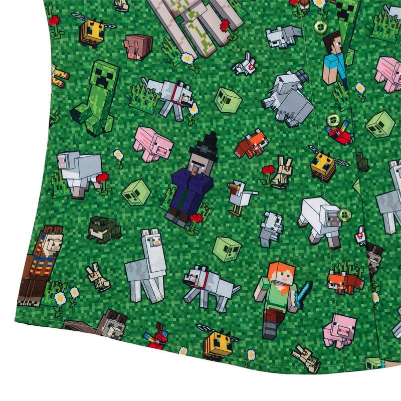 RSVLTS Overworld Odyssey Women's KUNUFLEX Short Sleeve Shirt in Green — detail 7