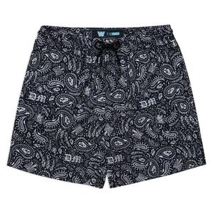 RSVLTS Dirty Dom Hybrid Shorts in Black — front view