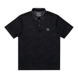RSVLTS In the Name of the King All-Day Polo in Black — front view