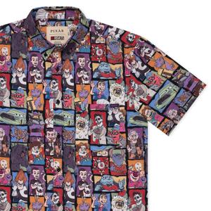 RSVLTS Up to No Good KUNUFLEX Short Sleeve Shirt in Multicolor — front view