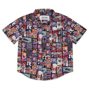 RSVLTS Up to No Good Preschool KUNUFLEX Short Sleeve Shirt in Multicolor — front view