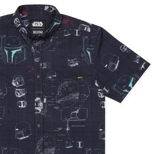 RSVLTS Helmetrics KUNUFLEX Short Sleeve Shirt in Black — front view