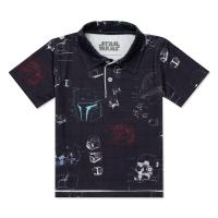 RSVLTS Helmetrics Preschool All-Day Polo in Black — front view