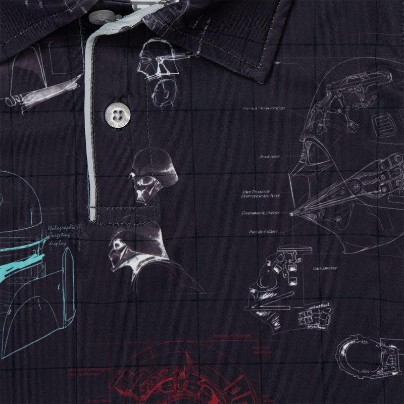 RSVLTS Helmetrics Preschool All-Day Polo in Black — detail 3
